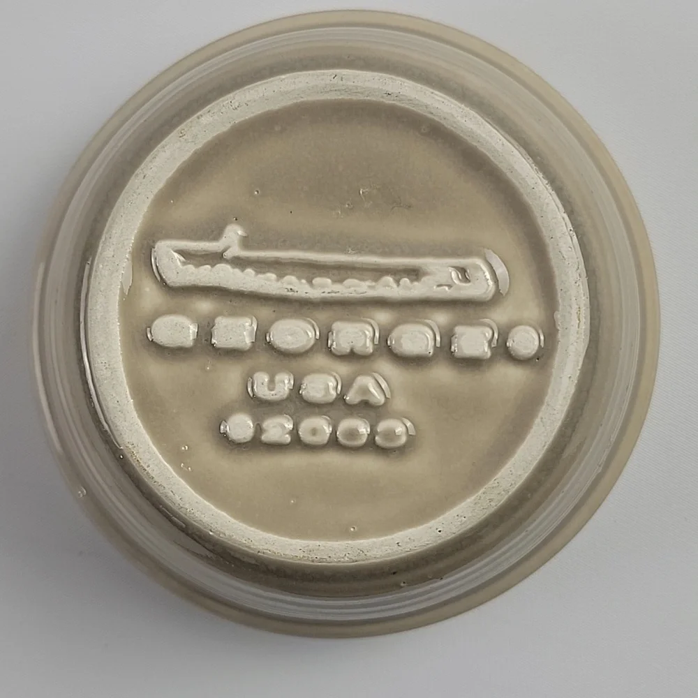 Ceramic Cat Bowl - Tan